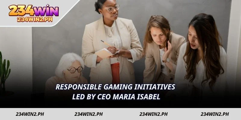 Responsible gaming initiatives led by CEO Maria Isabel