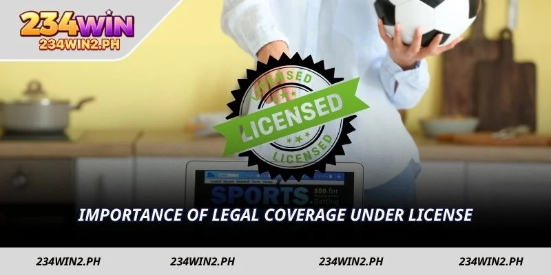  Importance of legal coverage under License