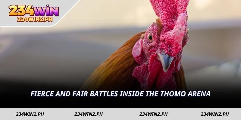 Fierce and fair battles inside the Thomo arena