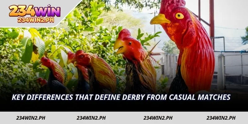 Key differences that define Derby from casual matches