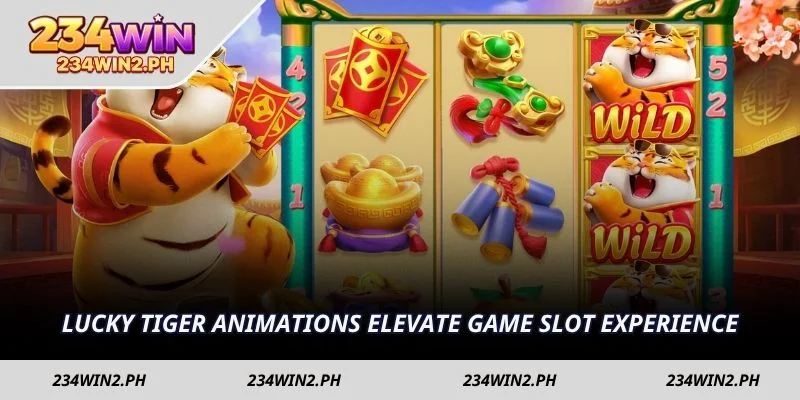 Lucky tiger animations elevate game slot experience