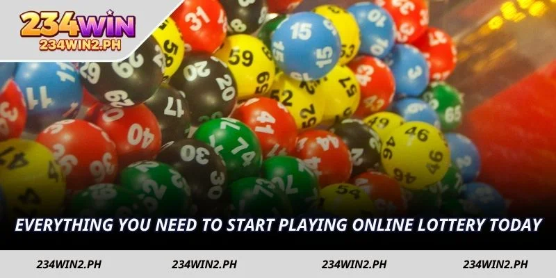 Everything you need to start playing online lottery today