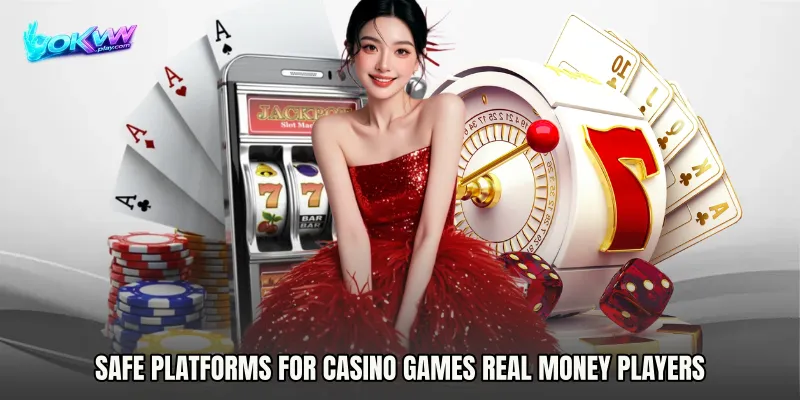 Safe platforms for Casino Games real money players